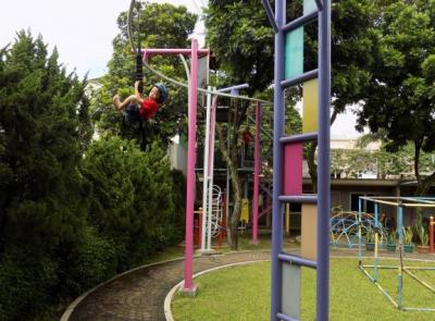 Long and Curve Flying Fox