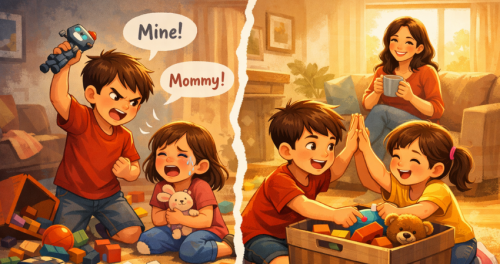 Dari "Tom dan Jerry" Jadi Tim Solid Kakak Adik