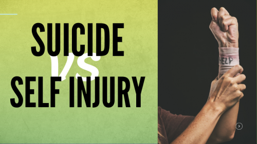 Suicide VS Self Injury
