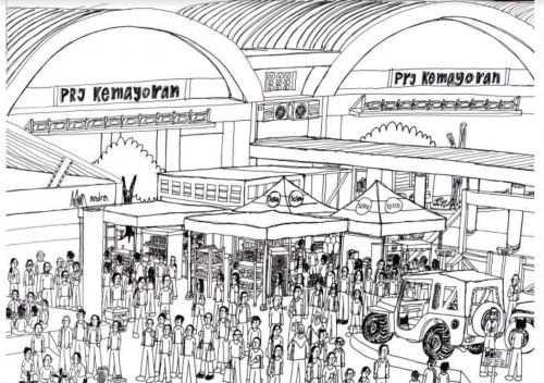 Keramaian Di PRJ Kemayoran 